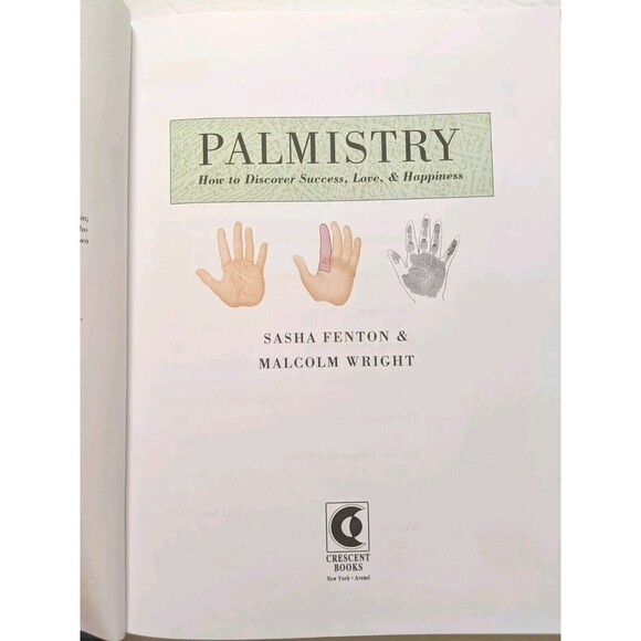 PALMISTRY: HOW TO DISCOVER SUCCESS, LOVE AND HAPPINESS By Sasha Fenton - Picture 5 of 6
